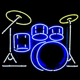Drum-Set-Neon-Sign