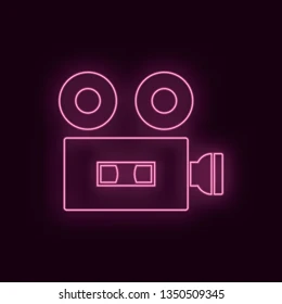 video-camera-neon-icon-theater-260nw-1350509345
